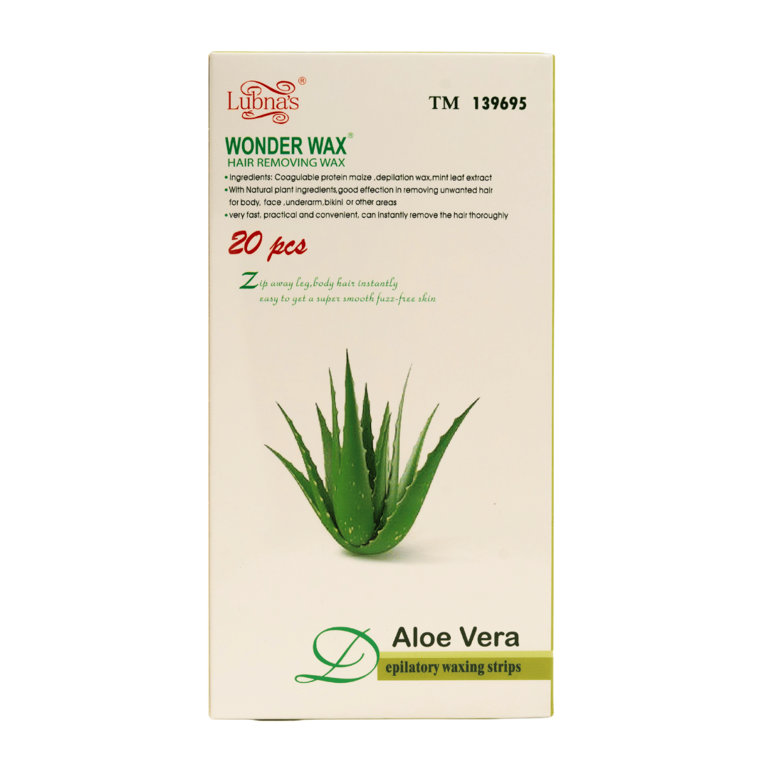 Hair Removing Wax Strips 20PC (AloeVera ) image 2