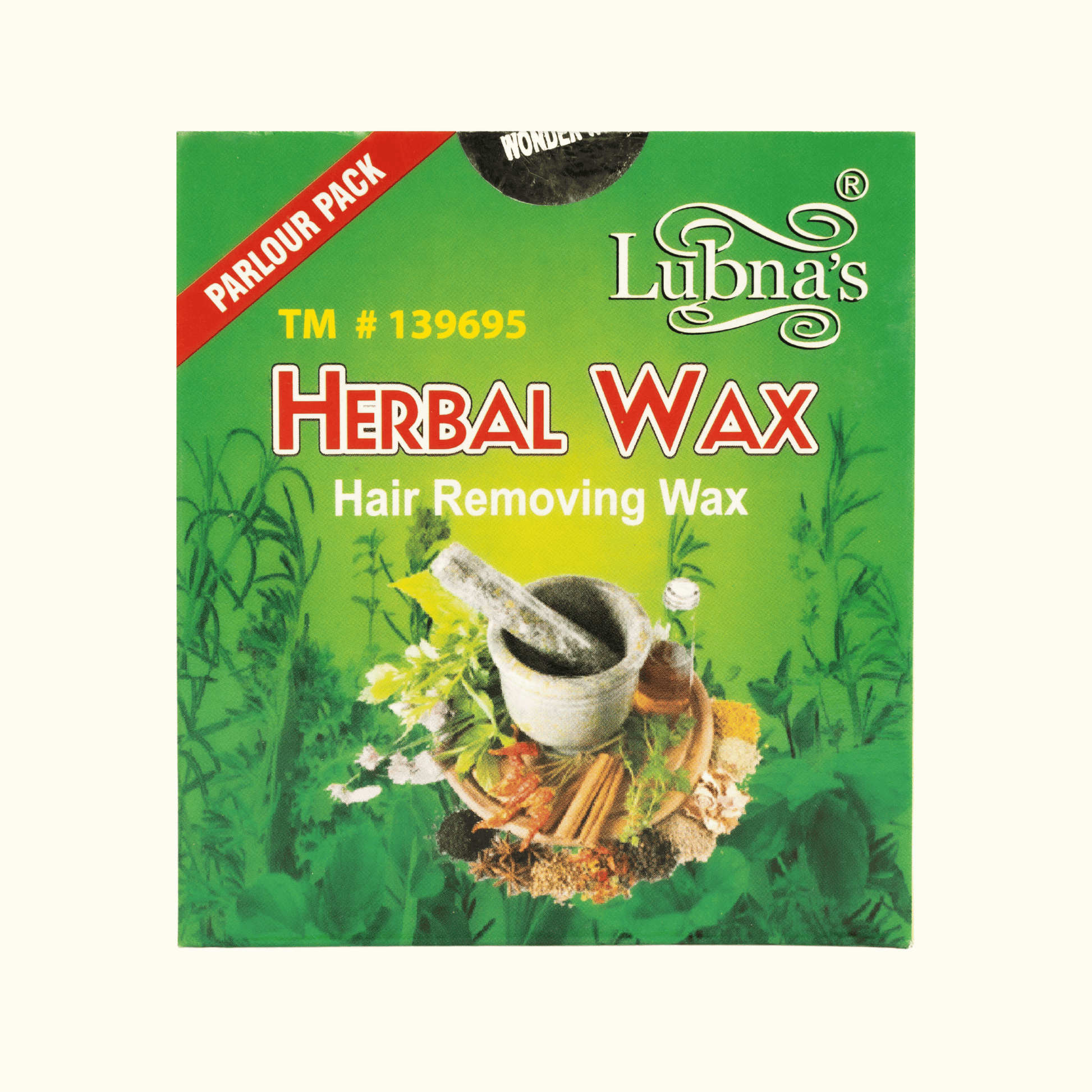 Herbal Cold Hair Removing Wax - Parlor Pack image