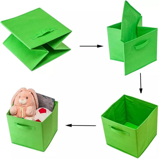 Nonwoven Fabric Toys Box – Pack of 2