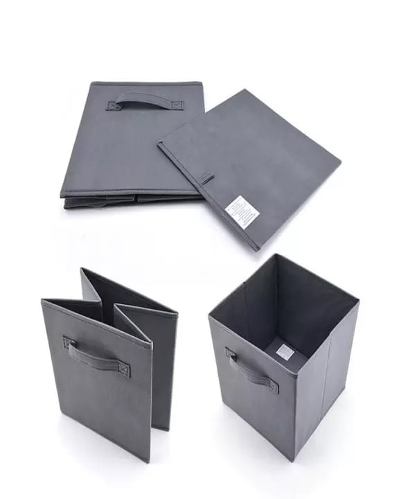 Nonwoven Fabric Toys Box – Pack of 2
